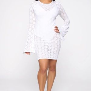 Turning Back Time Sweater Mini Dress